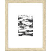 Wholesale - 11X14" NATURAL MATTED WOOD FRAME C/P 1, UPC: 044021609132